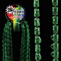 Beer Mug Green Beads